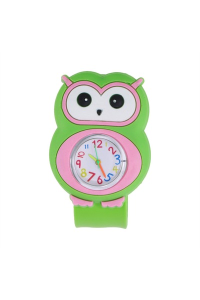 OEM Cartoon Patting Watch Kids' Boys and Girls Toy Patting Watch-Owl