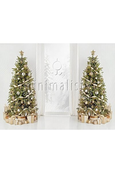 Minimalisfy Magical Christmas Background 200X150Cm Studio Backdrop