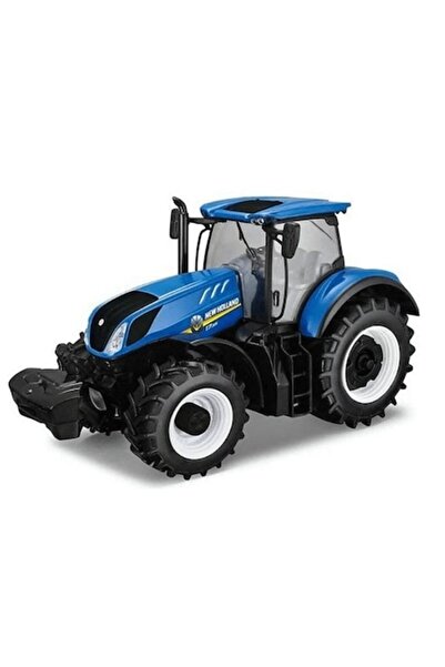BBURAGO Tractor de jucărie New Holland de Bburago, Metal, Negru/Albastru