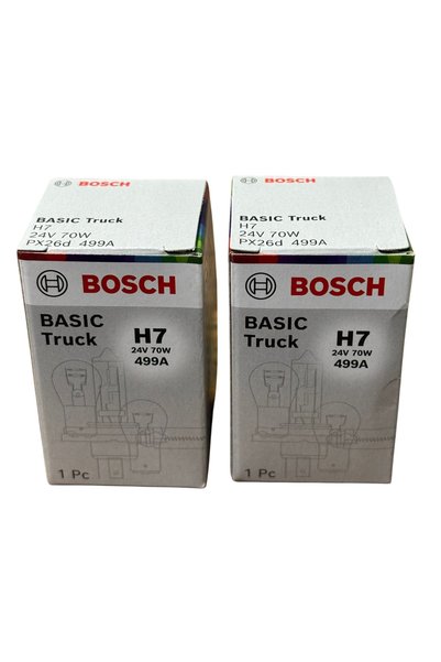Bosch H7 Far Ampulü 24v 70W (1987 302 863) 2 Adet Fiyatı