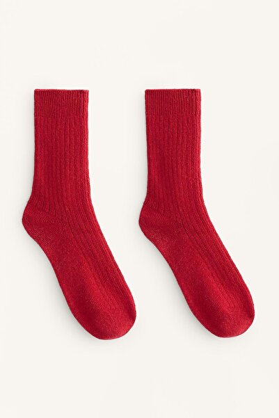 Oysho Classic socks 15% cashmere 10% wool