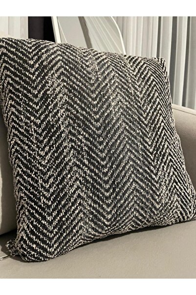 nissahome غطاء وسادة بنمط كانزي مزدوج الجوانب من السلسلة الفاخرة