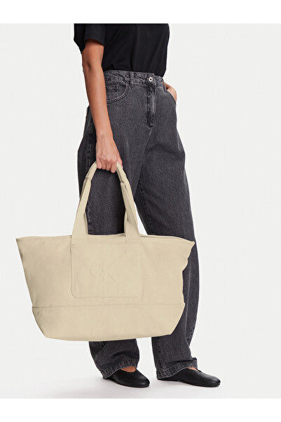Calvin Klein Pocket Canvas Zip Weekender Bag