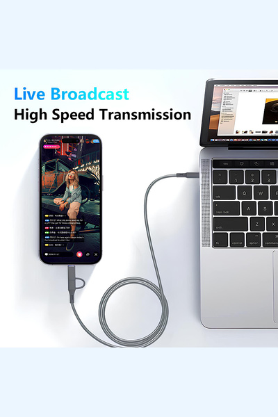 MTL 2 in 1 Aux Cable Lightning and Type-C to 3.5mm