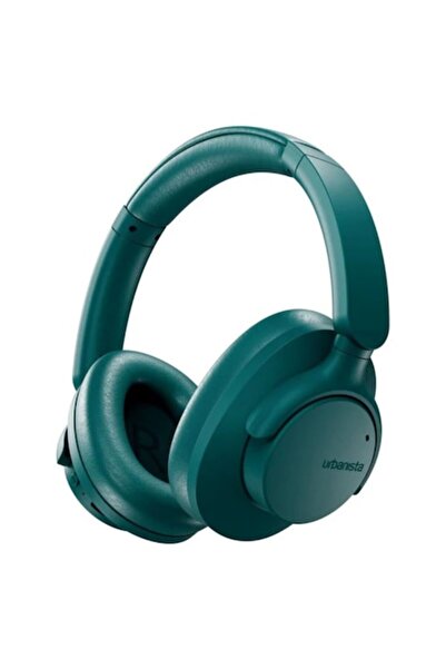 Urbanista Valencia Over-Ear Headphones, Noise Cancelling, Green, Wireless