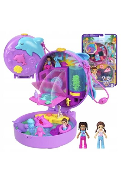 mattel Polly Pocket Polly Pocket 35th Dolphin Rescue Play (HWN96)