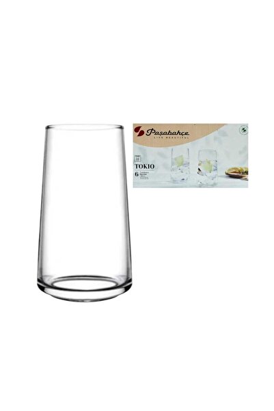 Paşabahçe , Tokio, Meşrubat Bardağı, 6'lı Set, 390 Cc, Şık Cam
