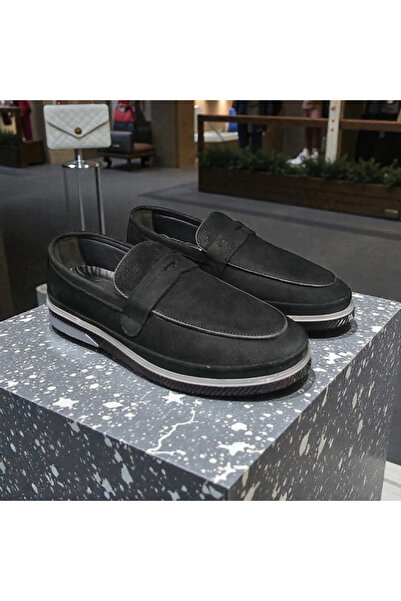 VİVA SHOES Men's Nubuck Loafers Shoes