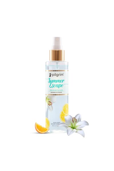 Pilgrim معطر الجسم سمر إسكيب (زنبق أبيض مع ليمون يوزو) 150 مل