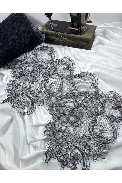 jasmina store çiçek desenli ince işlemeli şık dantel şerit