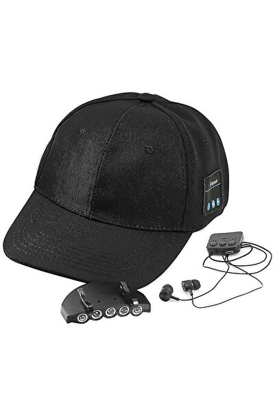 unbranded Bluetooth Cap Smart Wireless Music Baseball Cap With Led Light For Outdoor Sports