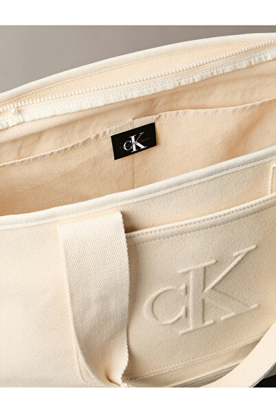 Calvin Klein Pocket Canvas Zip Weekender Bag