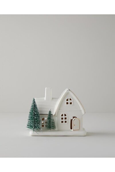 English Home Winter Houses Dekoratif Obje 13,5 cm Bey (2.12.2025)