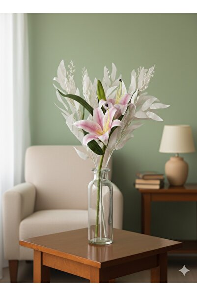 YASİMA Olive Branch Lily Special Arrangement New Year Special Day & Decoration