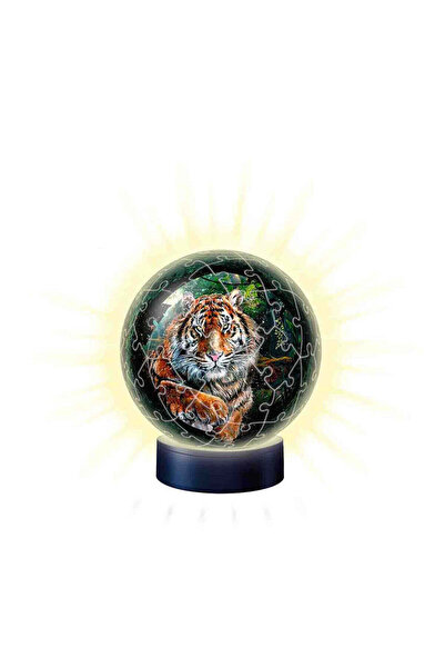 RAVENSBURGER 3D Light-Up Tiger Puzzle, 72 Pieces