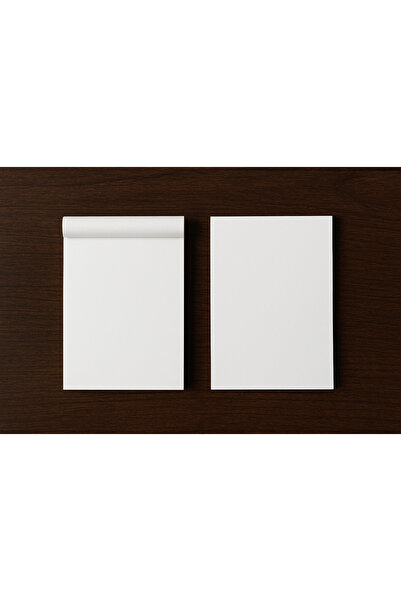 Grdall 4 Pcs - A4 Size Memo Pad - Unprinted Top Glued Memo Pad