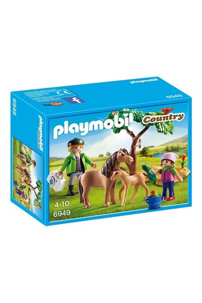 Playmobil - Veterinarian with Pony and Foal