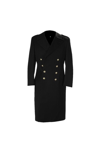 Mil-Tec Germany Navy Coat - Black