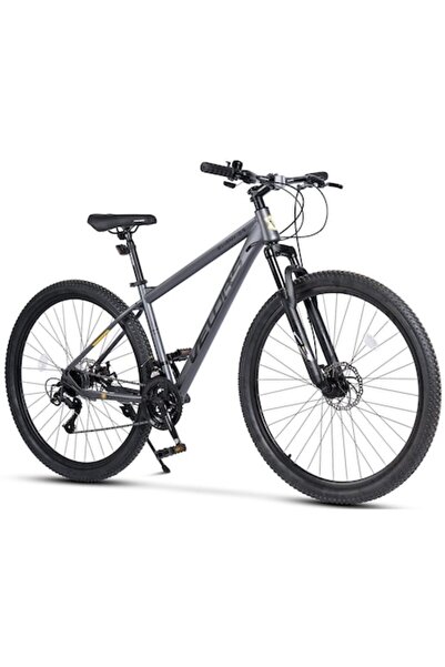 VELORS Bicicletă MTB ERBV29310A, 21 de viteze, frâne pe disc, gri/negru, 29 inch