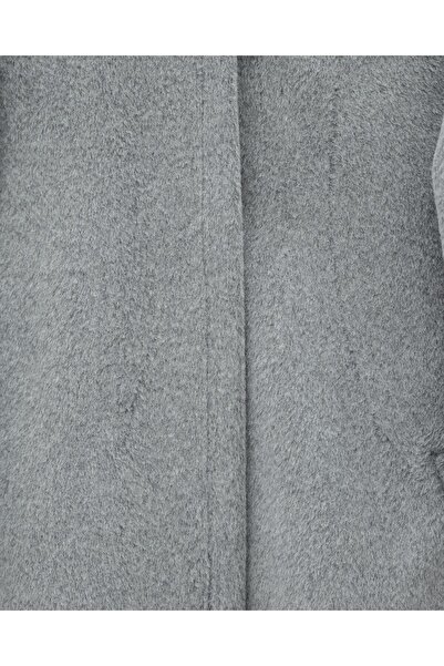 MissRunin Gold Broşlu Gizli Çıtçıt Düğmeli Cepli Astarlı Kaşe Kap