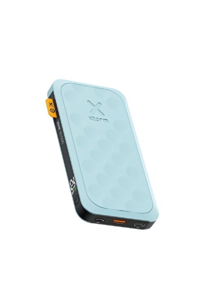 Xtorm Baterie externă Fuel Series 2 10000mAh 20W, 2x USB-C + 1x USB-A Încărcare rapidă 3.0 - Albastru turcoaz