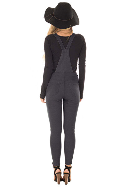 WildFashion Long denim jumpsuit Q8-18