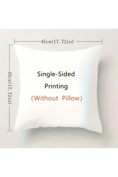 CN 4-Piece Set, Christmas Pillowcase, 44.96Cm*44.96Cm, Single-Sided Printed , Christmas Decorated Pillowcase