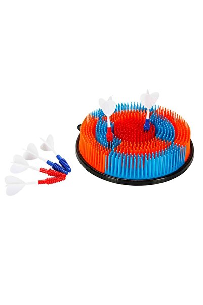 PopŞeker Yumuşak Uçlu Dart Oyun Seti – Hedef Tahtası ve 6 Dart Oku – 6+ Yaş