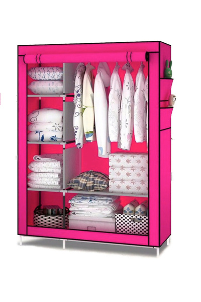 OEM Dulap ROZ Haine 2 compartimente Textil