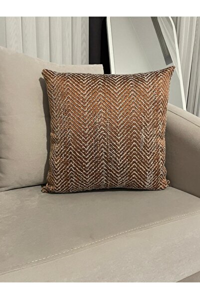 nissahome غطاء وسادة بنمط كانزي مزدوج الجوانب من السلسلة الفاخرة