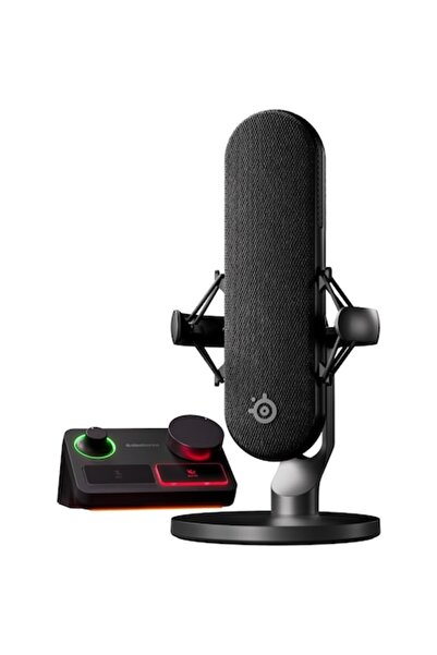 SteelSeries Microfon de gaming Alias ​​Pro, negru