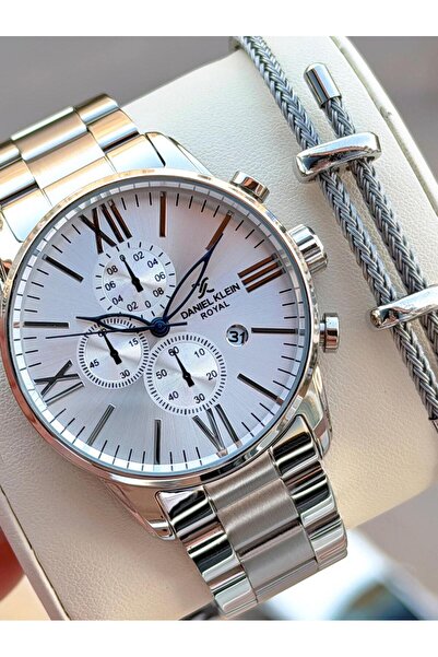 Daniel Klein Italian Design Bracelet Gift 2 Years Warranty 3 Atm Men's Wristwatch K.Kn.10984.1