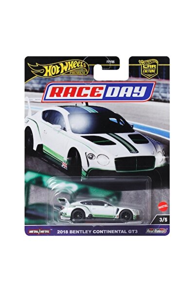 HOT WHEELS Cultura mașinilor premium Bentley Continental GT3 Race Day (HRV93)