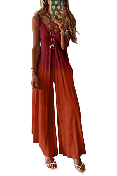 WildFashion Casual oversized jumpsuit in gradient F768-91