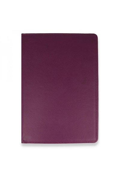 byhodi Samsung Galaxy T590 Tab A 10.5 Case 360 Tablet Leather Case - Plum
