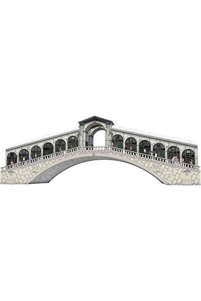 RAVENSBURGER 3D Puzzle Rialto Bridge, 216 Pieces