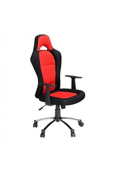 OEM Scaun de birou Manning pentru gaming, înălțime reglabilă, roșu/negru