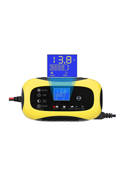 OEM Car battery charger 12V 8A Yellow