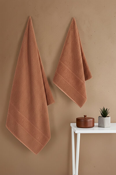 Cotonila Royal | 50x90 - 70x140 Cm 2'Li Banyo Havlu Seti, %100 Pamuklu Havlu ...