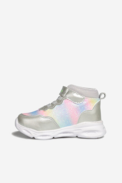 Vicco Poni Lighted Girls Preschool Silver Boots