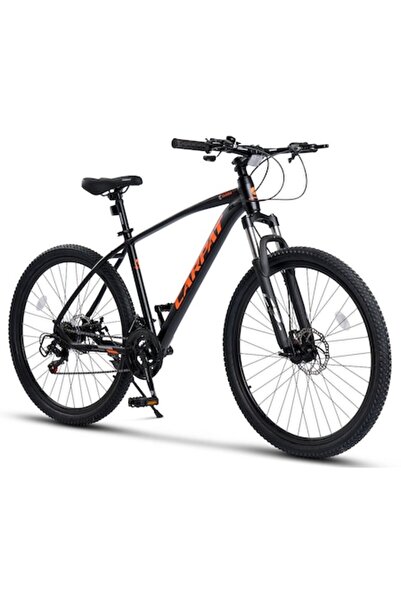 CARPAT BIKES Carpat Invictus MTB Bike, 21-speed, disc brakes, Black/Orange, 27.5" wheels