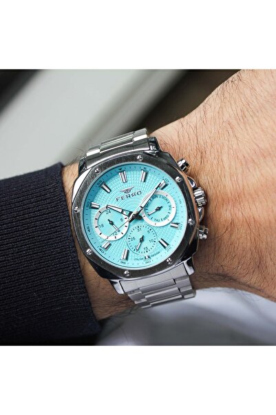 FERRO Fm11652A15 Men's Wristwatch with Steel Band