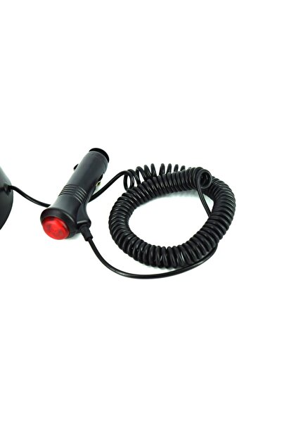 OEM Approved orange beacon, 11 cm height, 12-24V supply, ON/OFF switch, compact ABS design