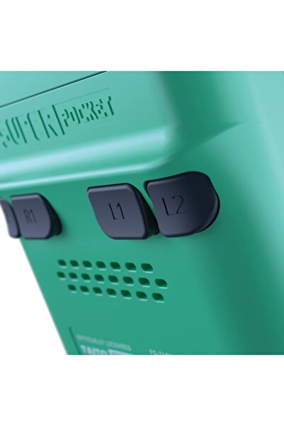 Taito Hyper Mega Tech Portable Game Console Retro Gaming 2.8" IPS Edition 18 Games Black-Green