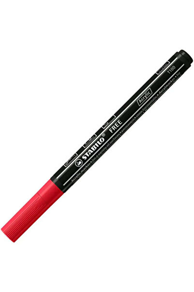 Stabilo Free Acrylic T100 Marker Set 'Royal', 5 colors