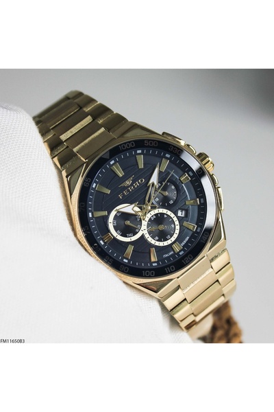 FERRO Fm11650B3 Men's Wristwatch with Steel Band
