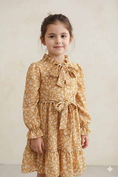 Puane فستان شيفون للفتيات