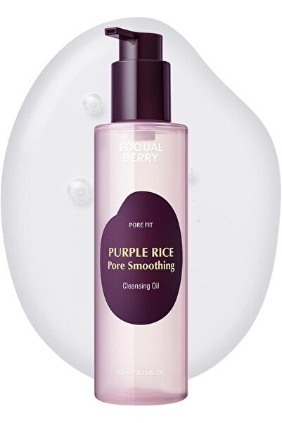EQQUALBERRY Purple Rice Pore Smoothing Cleansing Oil 200 Ml
