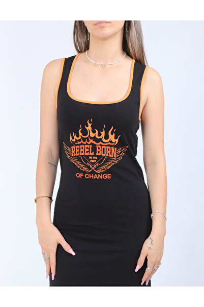 Noisy May Long dress, black