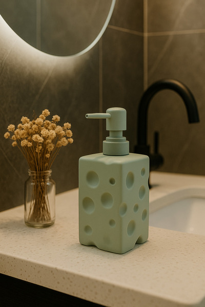 sonnenflügel Porselen Modern Tasarım Desenli Sıvı Sabunluk Kaplamalı Mükemmel...